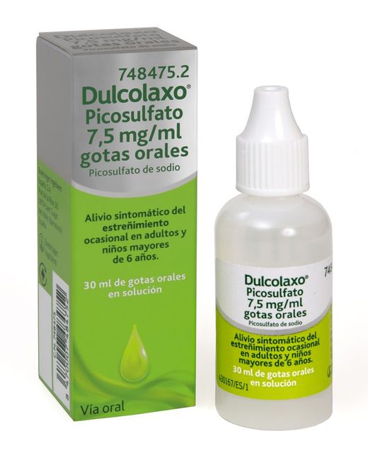 Dulcolaxo Picosulfato 7.5 Mg/Ml Gotas Orales Sol