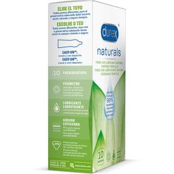 Durex Naturals Preservativos 10 unidades