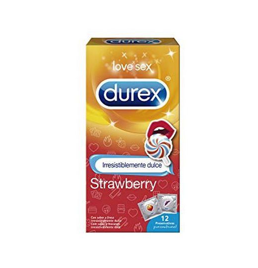 Durex Strawberry Preservativos 12 U