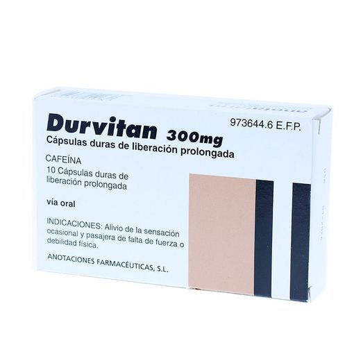 Durvitan Retard 300 Mg 10 Capsulas Liberacion Pr