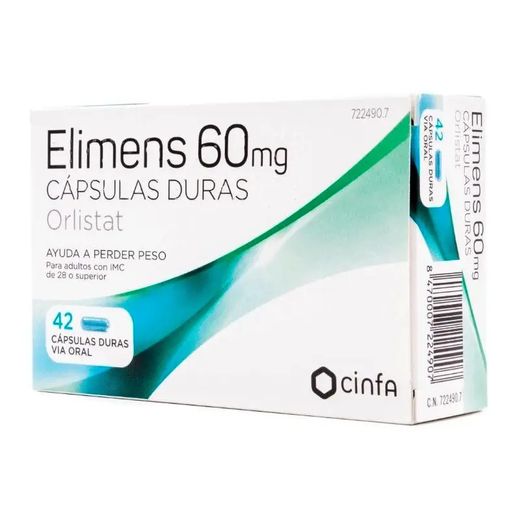 Elimens 60 Mg 42 Capsulas (Blister)
