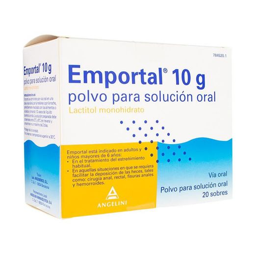 Emportal 10 G 50 Sobres Polvo Solucion Oral