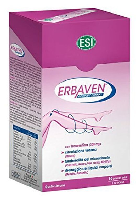 Erbaven Pocket Drink 16 Sobres Bebibles