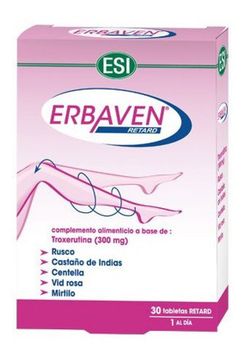 Erbaven Retard 30 tabletas retard
