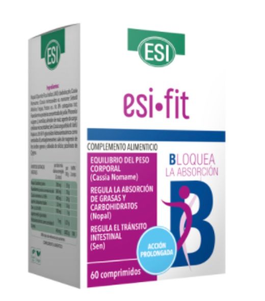 Esi Fit Bloquea Absorción Acción Prolongada 60 comprimidos