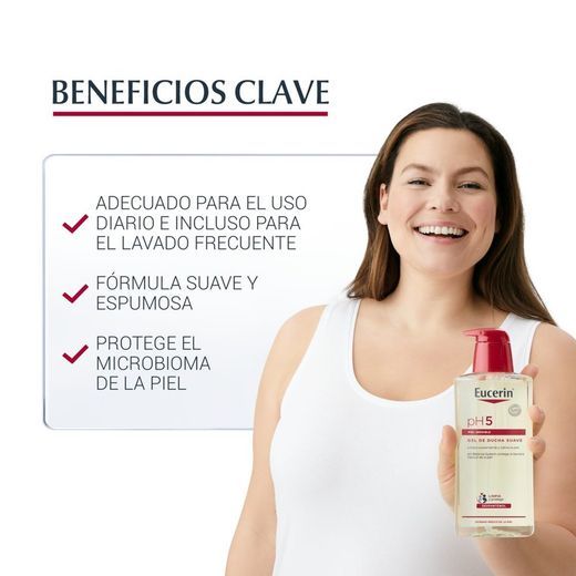 Eucerin pH5 Gel de Ducha Suave 400 ml
