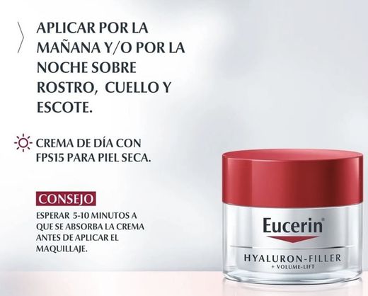 Eucerin Hyaluron Filler Volume-Lift Crema Dia SPF15