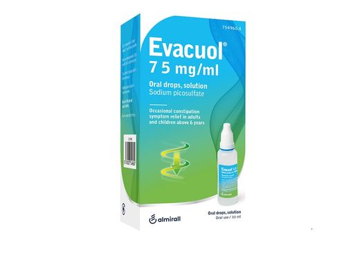 Evacuol 7.5 Mg/Ml Gotas Orales Solucion 30 Ml