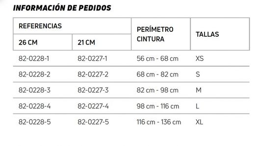 Faja Porostrap 26cm DJO