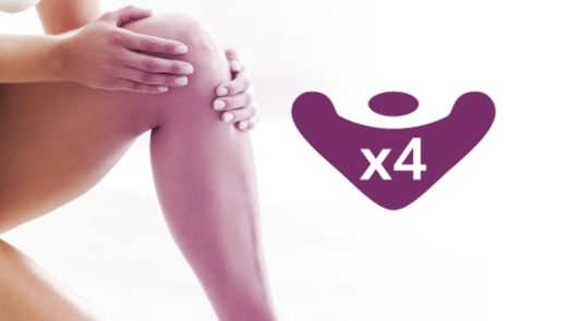 FisioPrim Parche Rodilla 4 Parches