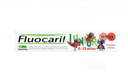 Fluocaril Junior 6-13 Años Gel Frutos Rojos 75ml