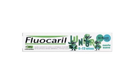 Fluocaril Junior 6-13 Años Menta Suave 75ml