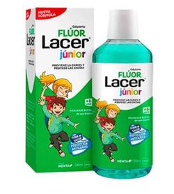 Fluor Lacer Júnior Colutorio Menta 0,05 Diario 500 ml