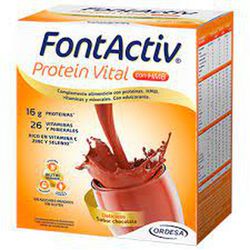 FontActiv Protein Vital Chocolate 14 sobres