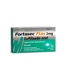 Fortasec Flas 2 Mg 12 Liofilizados Orales