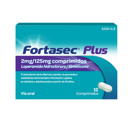 Fortasec Plus 2/125 Mg 12 Comprimidos