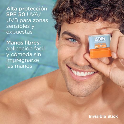 Fotoprotector Isdin Invisible Stick 10g