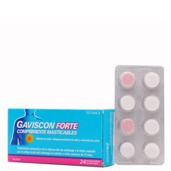 Gaviscon Forte 24 Comprimidos Masticables