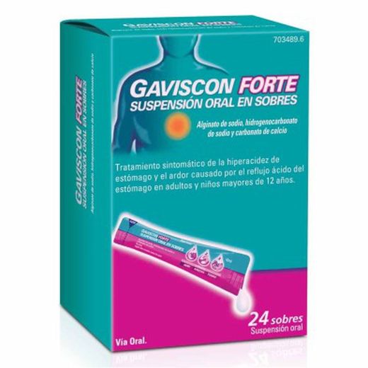 Gaviscon Forte 24 Sobres Suspension Oral 10 Ml