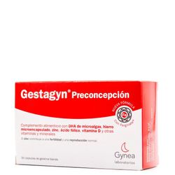 Gestagyn Preconcepcion 30 Capsulas