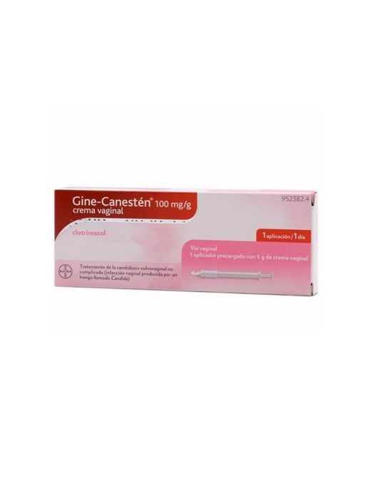 Gine Canesten 100 Mg/G Crema Vaginal 5 G