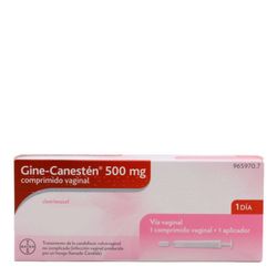 Gine Canesten 500 Mg 1 Comprimido Vaginal