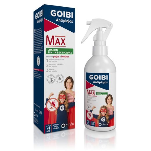 Goibi Antipiojos Locion Max Sin Insecticidas 200 ml
