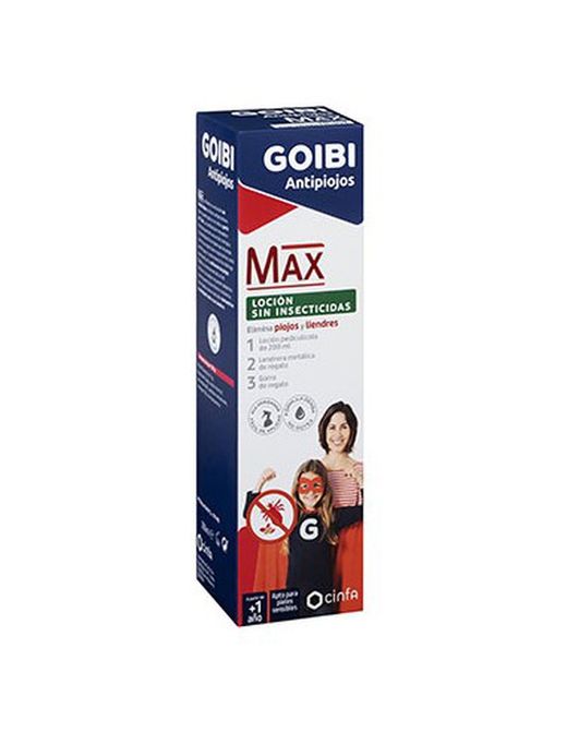 Goibi Antipiojos Locion Max Sin Insecticidas 200 ml