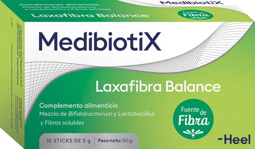 Heel Medibiotix Laxafibra Balance 10 Sticks 5g