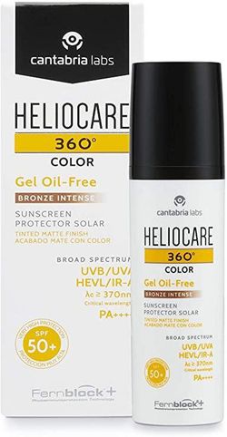 Heliocare 360º Gel Oil-Free Color Bronze Intense SPF 50+ 50 ml