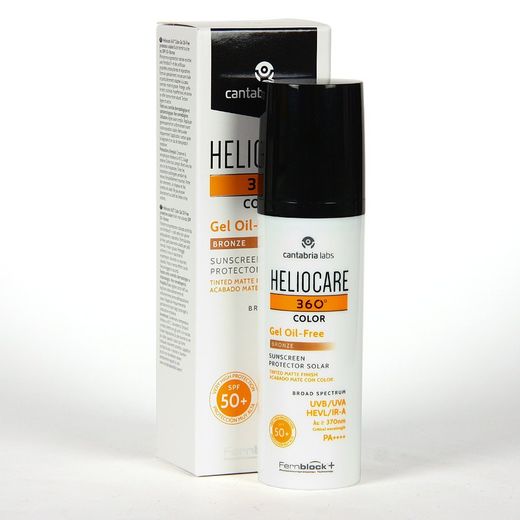 Heliocare 360º Gel Oil-Free Color Bronze SPF 50+ 50 ml