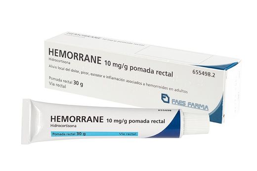Hemorrane 10 Mg/G Pomada Rectal 30 G