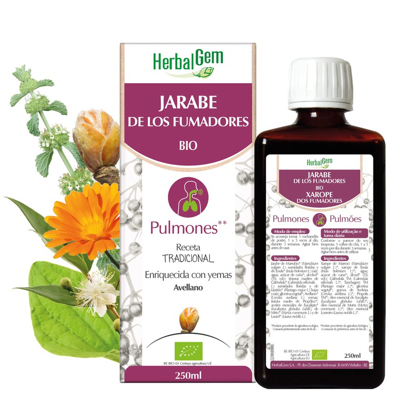 Herbalgem Jarabe De Los Fumadores 250ml — Farmacia Cirici