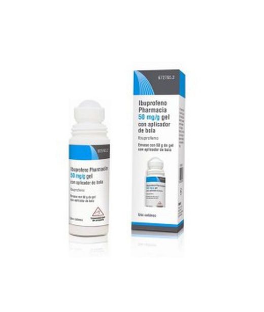 Ibuprofeno Pharmacia 50 Mg/G Gel Topico 60 G