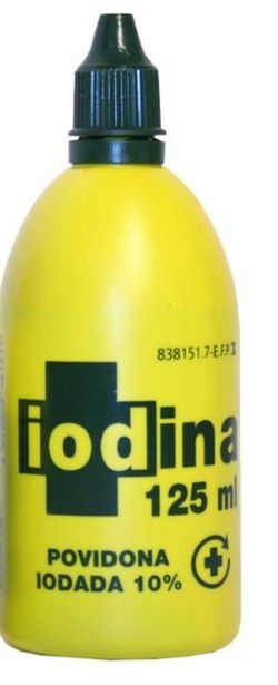 Iodina 100 Mg/Ml Solucion Topica 125 Ml