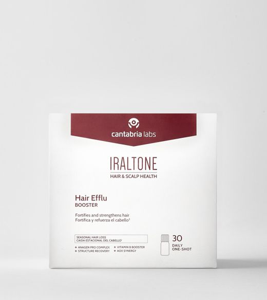 Iraltone Hair EFFLU Booster 30 Viales 15ml