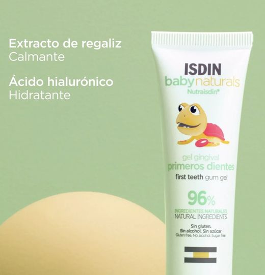 Isdin BabyNaturals Nutraisdin Gel Gingival primeros dientes 30 ml
