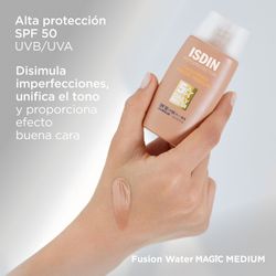 Fotoprotector Isdin Fusion Water Color Medium SPF50 50 ml
