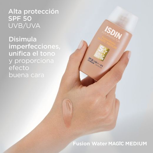 Fotoprotector Isdin Fusion Water Color Medium SPF50 50 ml