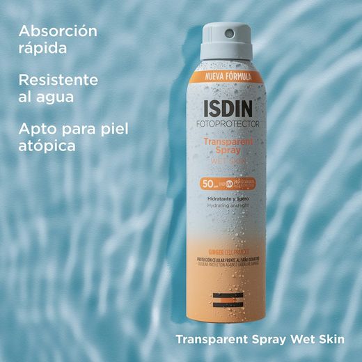 Isdin Transparent Spray Spf 50 250ml