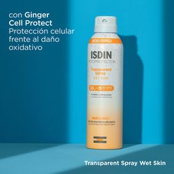 Isdin Transparent Spray Wet Skin Fotoprotector SPF 50 250 ml