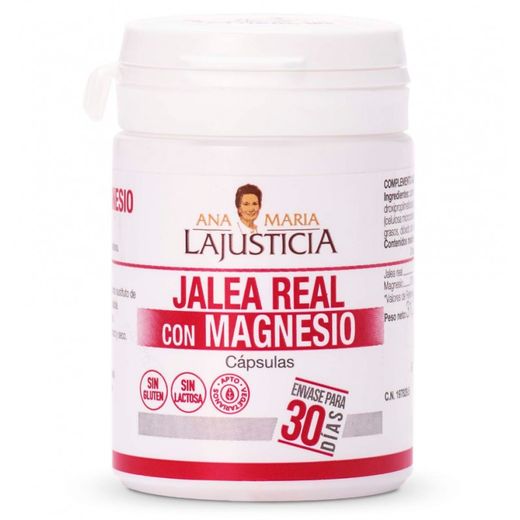 Jalea Real Con Magnesio Ana María Lajusticia 60 Cápsulas