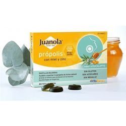 Juanola Pastillas Blandas Propolis Eucalipto 24u