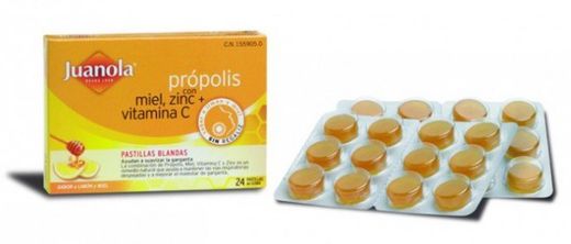 Juanola Pastillas Blandas Propolis Vitamina C 24u