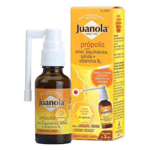 Juanola Própolis Pulverizador Bucal 30 Ml