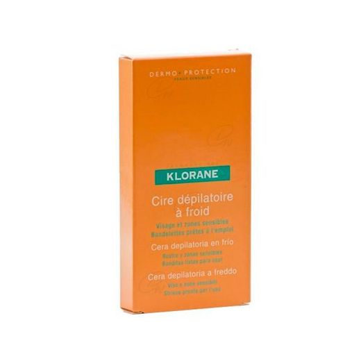 Klorane Cera Depilatoria En Frio Piernas 6 Banda