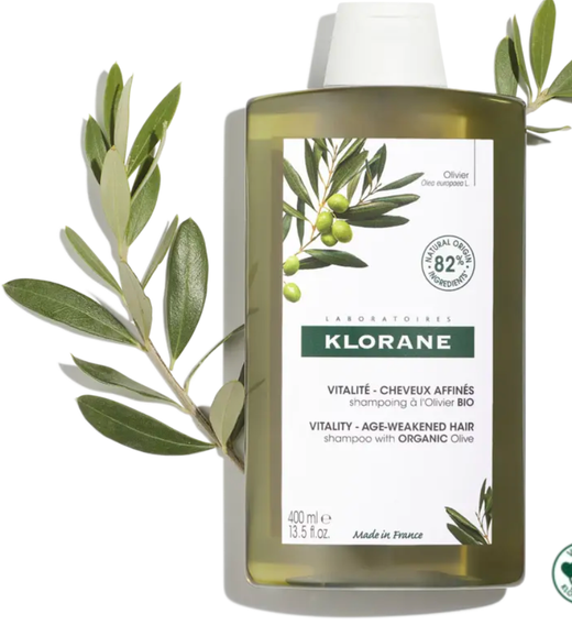 Klorane Champú Al Extracto Esencial De Olivo 400 Ml