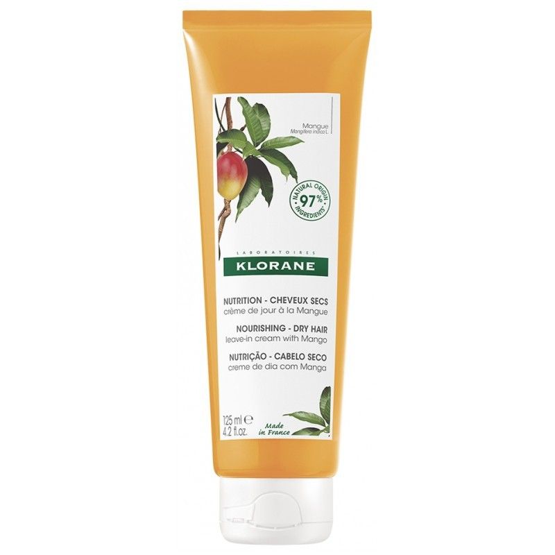 Klorane Crema Dia Sin Aclarado Manteca Mango 125