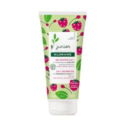 Klorane Junior Gel Ducha 2 en 1 Frambuesa 200 ml