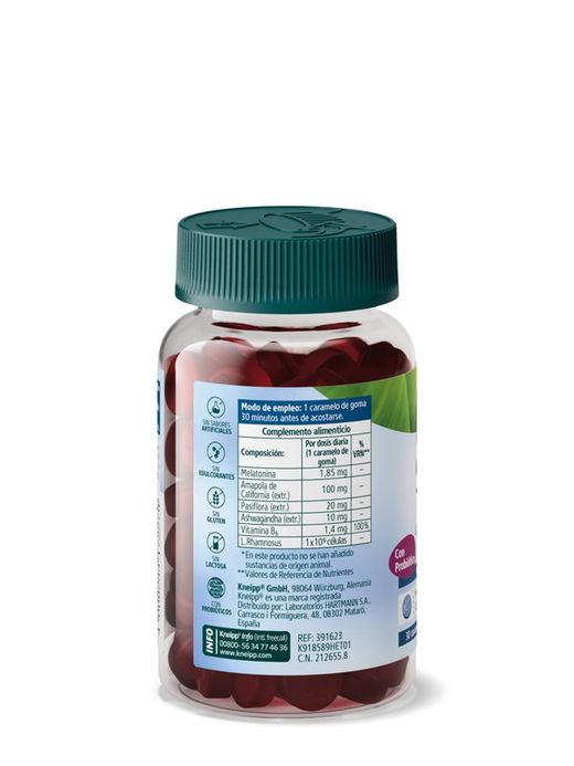 Kneipp Sueño 30 Gummies Sabor Frutos del Bosque